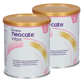 Neocate® Infant Spezialnahrung bei Kuhmilcheiweißallergie