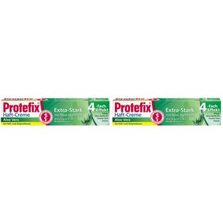 Protefix Haft-Creme Extra-Stark mit Aloe Vera 2x47 g - Shop Apotheke