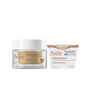 Avène DERMABSOLU festigende Tagescreme und Nachfüllpack als Set - Anti-Aging Pflege mit Bakuchiol