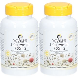 WARNKE L-Glutamin 750mg 2x120 St
