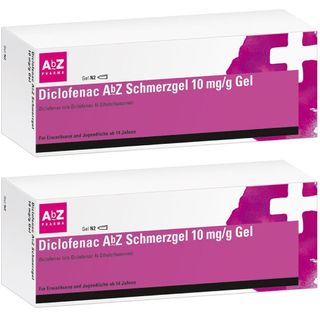 Diclofenac AbZ Schmerzgel: Bei Bewegungsschmerzen, Zerrungen, Verstauchungen und Prellungen