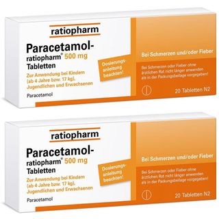 Paracetamol-ratiopharm® 500 mg Tabletten - Kopfschmerzen und Fieber effektiv lindern