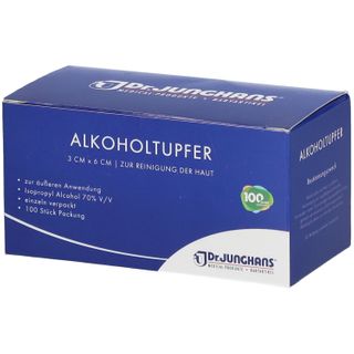 Alkoholtücher Desinfektion 100 Stück (steril verpackt) - Degros