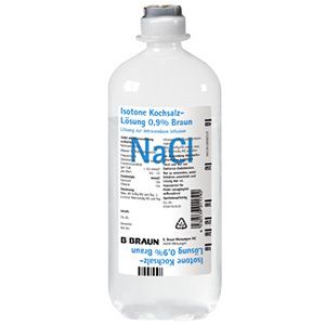 Isotone Kochsalz-Lösung 0,9 % Braun, Ecoflac® plus