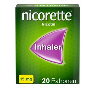 nicorette Inhaler mit 15 mg Nikotin zum Rauchen aufhören