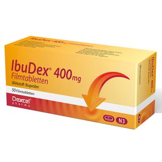 IbuDex® 400 mg, bei Kopfschmerzen, Zahnschmerzen und Fieber