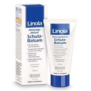 Linola Schutz-Balsam – atmungsaktiver Haut- und Wundschutz bei Reibung, Nässe und gereizter Haut