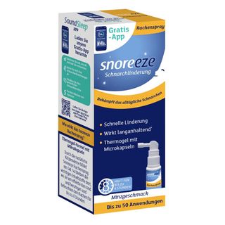 SNOREEZE Schnarchlinderung Rachenspray 23.5 l