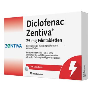 Diclofenac Zentiva® 25mg