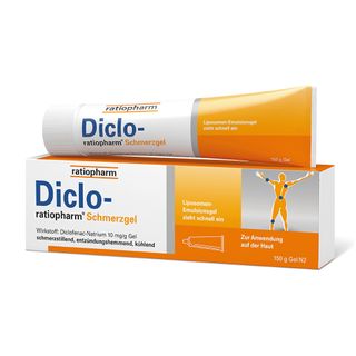 Diclo-ratiopharm® Schmerzgel bei akuten Bewegungsschmerzen mit dem bewährten Wirkstoff Diclofenac