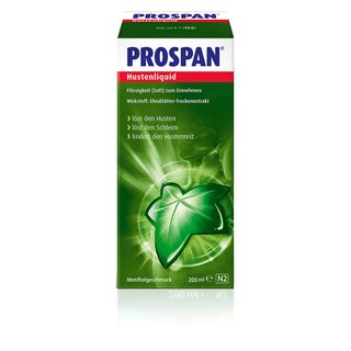 Prospan Hustenliquid für Erwachsene löst Husten und Schleim
