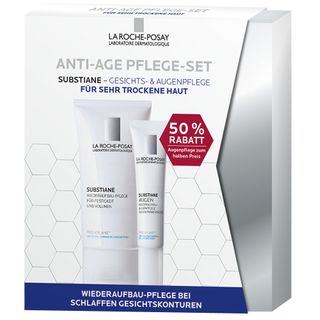 LA ROCHE-POSAY Substiane Anti-Age Pflege-Set Gesichts- und Augenpflege für sehr trockene Haut