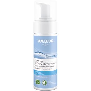 Weleda Zarter Reinigungsschaum - Sanfte porentiefe Reinigung, entfernt Make-up und Talg, bewahrt Feuchtigkeit