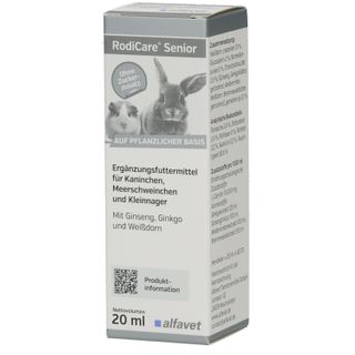 RodiCare® Senior für Kaninchen, Meerschweinchen und Kleinnager