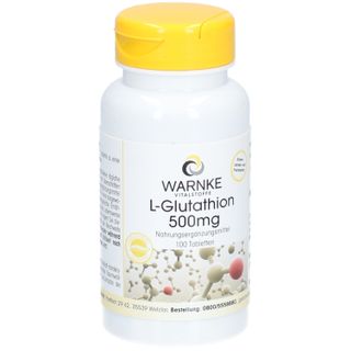 WARNKE L-Glutathion 500mg Tabletten