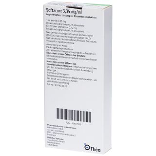 Softacort® 3,35 mg/ml 30x0,4 ml mit dem E-Rezept kaufen - Shop Apotheke