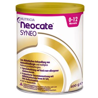 Neocate® SYNEO Spezialnahrung bei Kuhmilcheiweißallergie