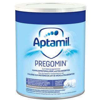 Aptamil® Pregomin extensiv hydrolisierte Spezialnahrung bei Kuhmilchproteinallergie