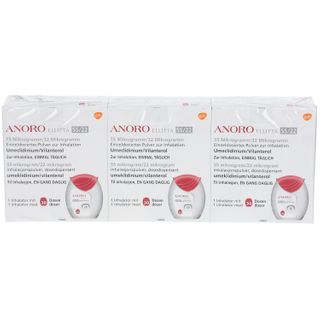ANORO ELLIPTA 55 µg/22 µg 3 St mit dem E-Rezept kaufen - Shop Apotheke