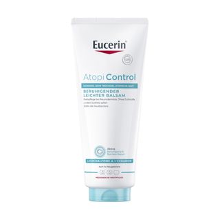Eucerin® AtopiControl Beruhigender Leichter Balsam – Basispflege für Neurodermitis und sehr trockene Haut - Jetzt 20% mit dem Code eucerin20 sparen* + Eucerin AtopiControl Hydro Lotion 20ml GRATIS