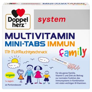 Doppelherz® system MULTIVITAMIN MINI-TABS Family mit Multivitamingeschmack