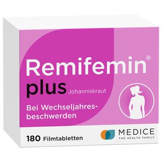 Remifemin plus Johanniskraut bei Wechseljahresbeschwerden - Jetzt 10% mit dem Code medice10 sparen*