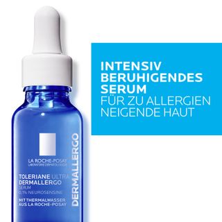 La Roche Posay Toleriane Ultra Dermallergo Serum für zu Allergie neigende, empfindliche Haut mit Hyaluron und Neurosensine
