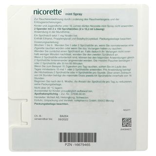 nicorette® Mint Spray