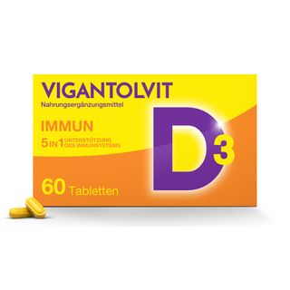 Vitamin D3 2000 I.E. VIGANTOLVIT Immun* mit C, Zink, Selen, Kupfer