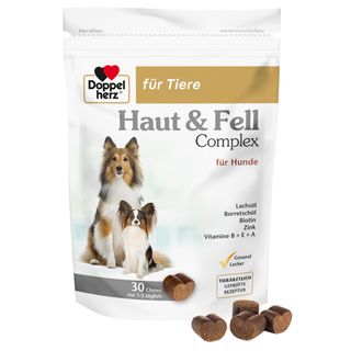 Doppelherz für Tiere Haut & Fell Complex für Hunde