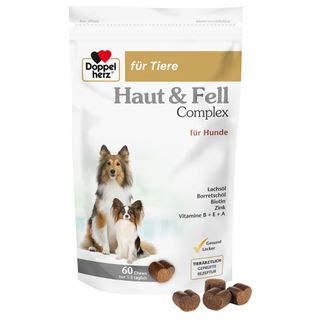 Doppelherz für Tiere Haut & Fell Complex für Hunde