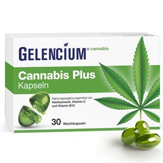 GELENCIUM® Cannabis Plus Kapseln mit Vitamin B12
