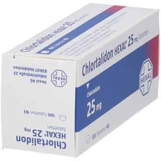 CHLORTALIDON HEXAL 25 mg Tabletten 100 St mit dem ERezept kaufen