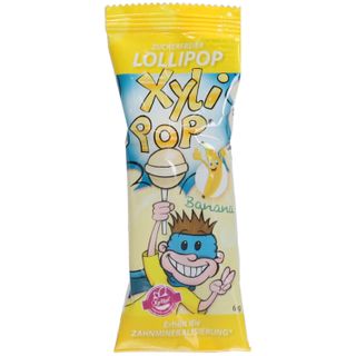 XyliPOP® Zuckerfreier Lollipop Banana