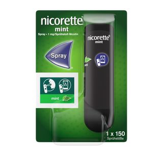 nicorette mint Spray zum Rauchen aufhören, mit App-Funktion - Jetzt 10% mit dem Code 10nicorette sparen sparen*