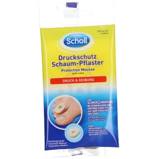 Scholl Druckschutz Pflaster – Sofortige Schmerzlinderung Bei Hühneraugen & Druckstellen, Wasserfest