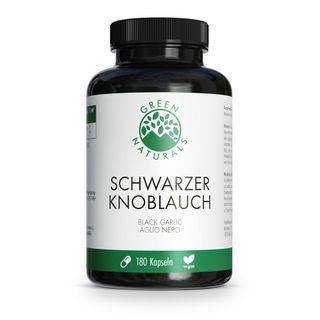 GREEN NATURALS® Schwarzer Knoblauch - 750 mg mit S-Allylcystein, Allicin & Alliin