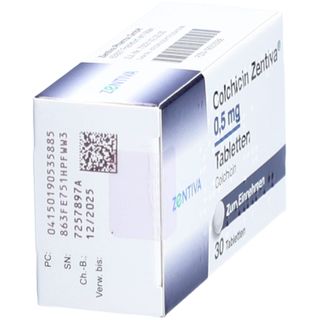 COLCHICIN Zentiva 0,5 mg Tabletten 30 St mit dem E-Rezept kaufen - Shop ...