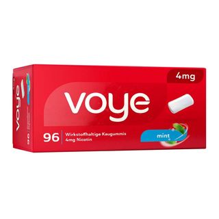 Voye Mint 4 mg wirkstoffhaltiges Kaugummi