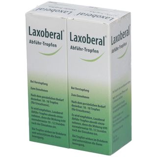 Laxoberal Abführ-Tropfen Sparset – 2x50 Ml Mit Handcreme Oder Handseife, Schonende Wirkung
