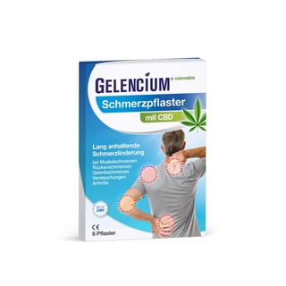 GELENCIUM® Schmerzpflaster mit CBD