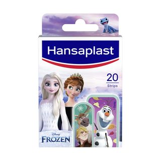 Hansaplast Disney Frozen Pflaster | Kinderpflaster | Wasserabweisend | Hautfreundlich | Schmerzfrei zu entfernen |Motiv-Pflaster | 20 Stück