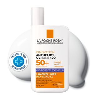 La Roche Posay Anthelios Anti-Pigmentflecken Fluid UV Mune 400 LSF 50+ mit Melasyl + La Roche Posay Anti-Pigment Fluid 15ml GRATIS