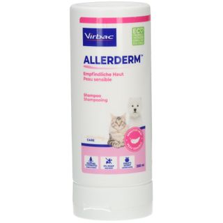 ALLERDERM Empfindliche Haut - Dermatologisches Shampoo für Hunde und Katzen