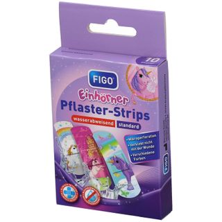 FIGO Einhörner Pflaster-Strips wasserabweisend standard
