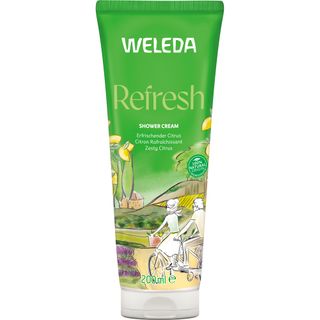 Weleda Refresh Shower Cream mit Zitrusduft