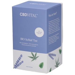 CBD VITAL BIO Schlaf Tee - Hanftee