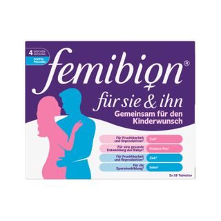 Femibion für Sie & Ihn – Tabletten zur Unterstützung bei Kinderwunsch - Jetzt 20% mit dem Code femibion20 sparen