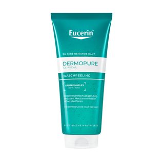 Eucerin® DERMOPURE CLINICAL Waschpeeling – AHA & PHA Peeling gegen Mitesser und Hautunreinheiten, für unreine Haut