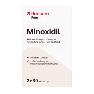 Redcare Minoxidil 20 mg/ml für Frauen